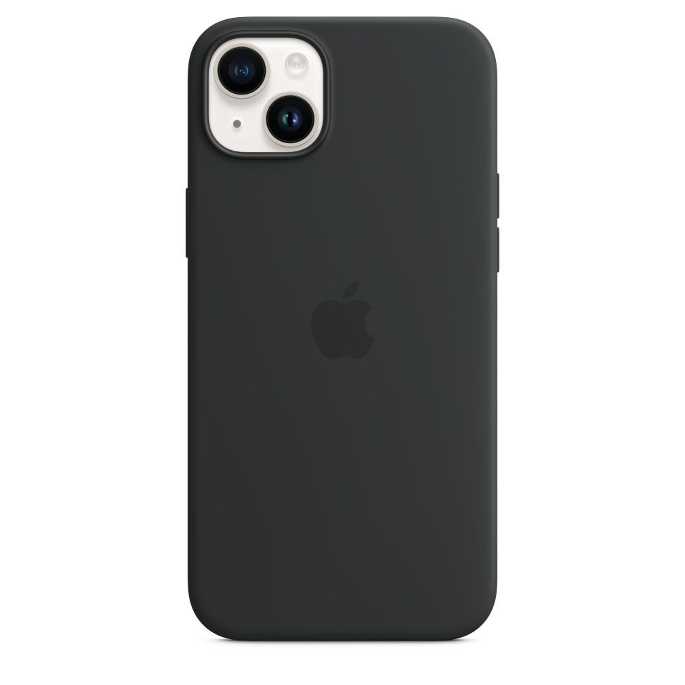 Чохол Silicone Case з MagSafe для Apple iPhone 14 Plus (Midnight) ААА 