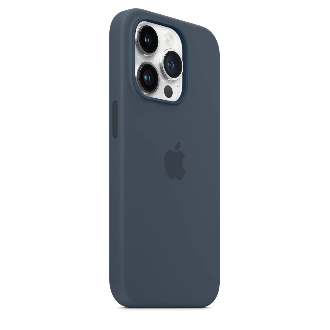 Чохол Silicone Case з MagSafe для Apple iPhone 14 Pro Max (Stormblue) ААА
