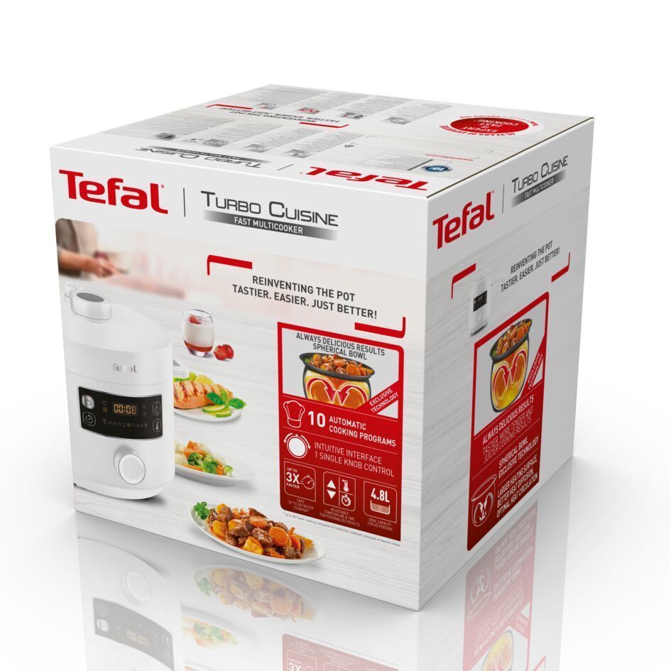 Мультиварка-cкороварка Tefal CY754130 [66472] 