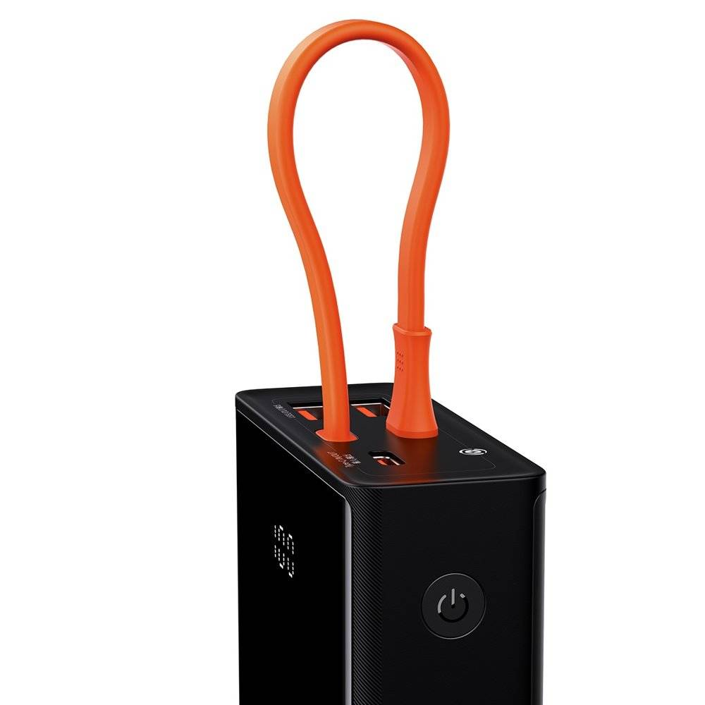 Зовнішній акумулятор Baseus Elf Digital Display 20000mAh 65W Black (PPJL000001)