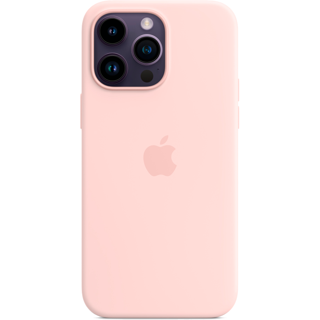 

Чехол Silicone Case с MagSafe для Apple iPhone 14 Pro Max (Chalk Pink) ААА