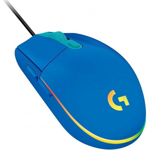 Мышь Logitech G102 Lightsync Blue (910-005801) [68722] 
