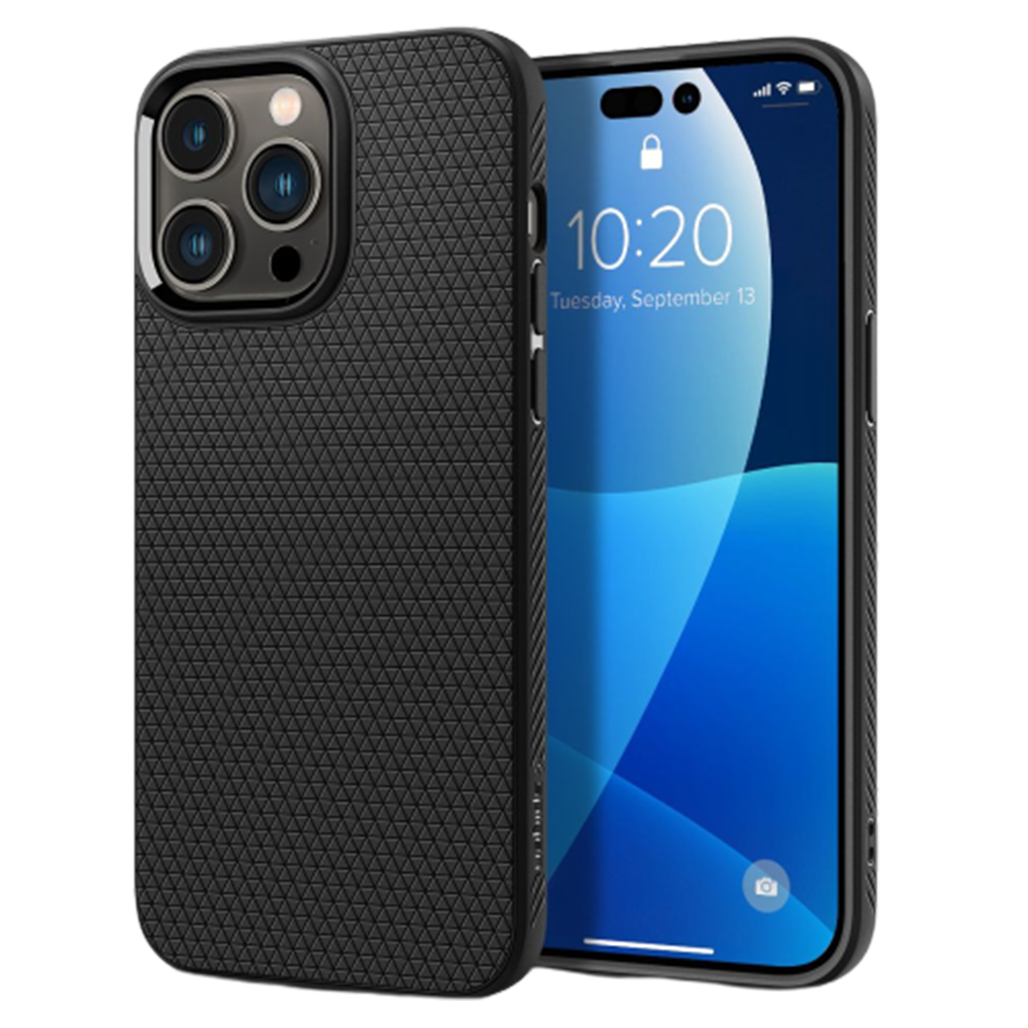 

Чохол Spigen Liquid Air Case для Apple iPhone 14 Pro Matte Black (ACS04957)