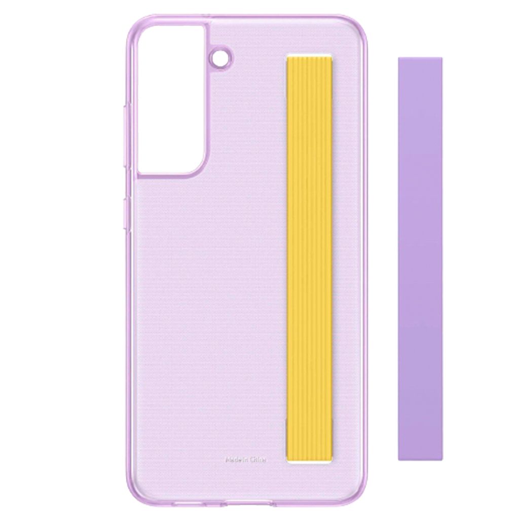 

Чехол Samsung Galaxy S21 FE G990 Clear Strap Cover (EF-XG990CVEGRU) Lavender [64853]