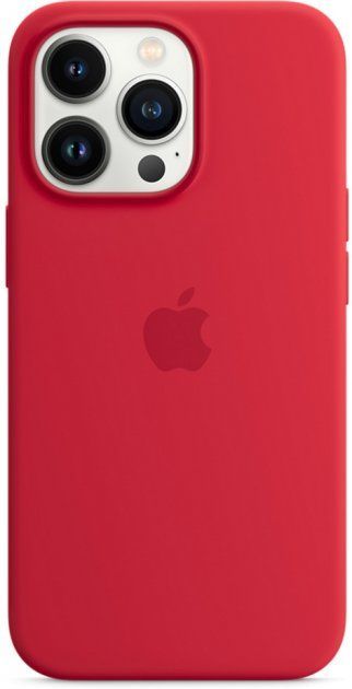 Чохол Silicone Case з MagSafe для Apple iPhone 13 Pro (6.1) Red ААА