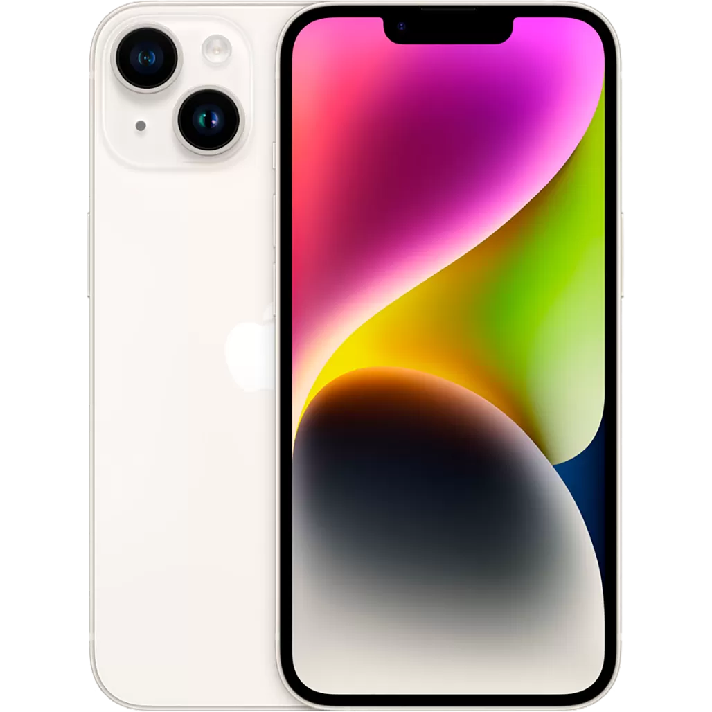 

Смартфон Apple iPhone 14 256GB eSIM Starlight (MPW23)