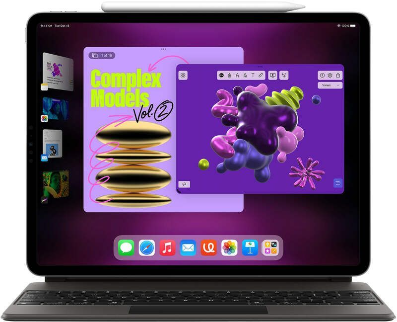 Планшет Apple iPad Pro 12.9 (2022) Wi-Fi+LTE 128Gb Silver (MP1Y3) [74860] 