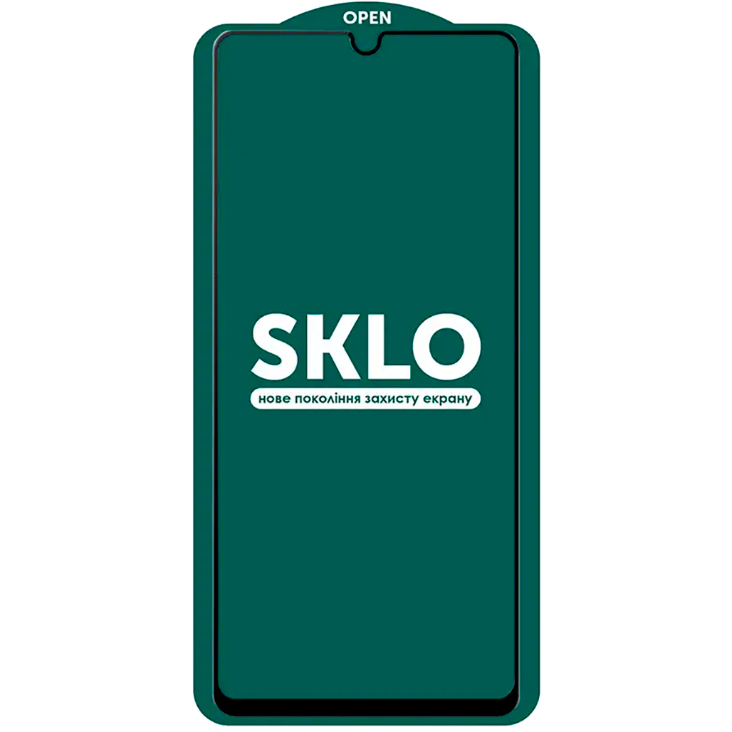 

Захисне скло SKLO 5D Full Glue Tempered Glass для Samsung Galaxy A52/ A52s (Black)
