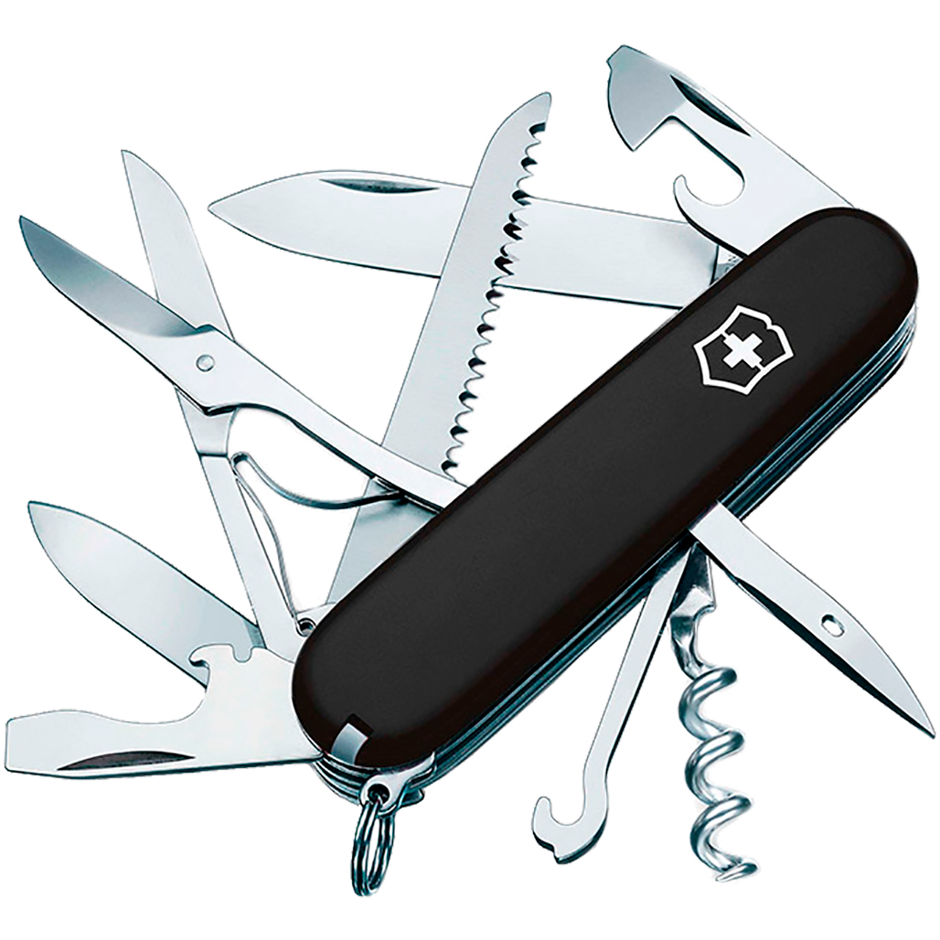 

Ніж Victorinox Huntsman (1.3713.3B1) Black Blister