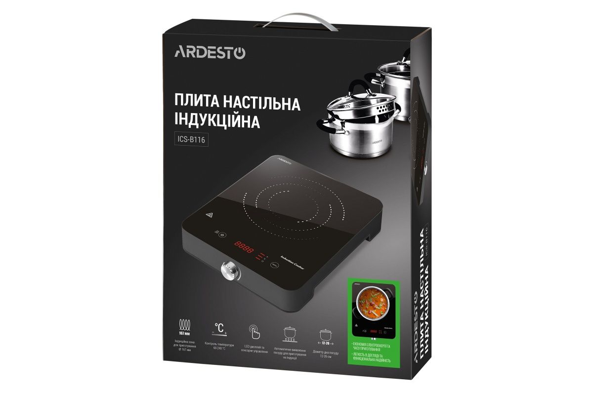 Настільна плита Ardesto (ICS-B116)