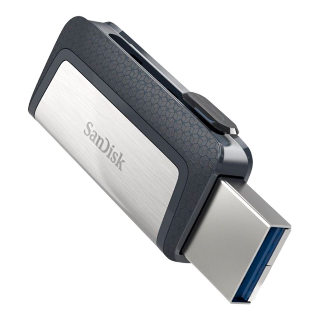 

USB флеш-накопитель SanDisk Ultra Dual 32GB USB-A + USB-C 3.1 (SDDDC2-032G-G46)