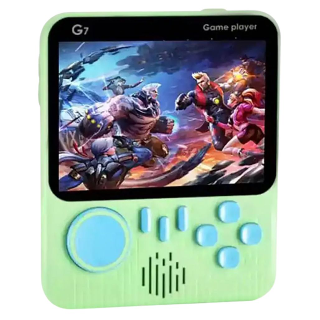 

Ретро игровая приставка SUP G7 Game Box Portable 666 in 1 AV (Green)