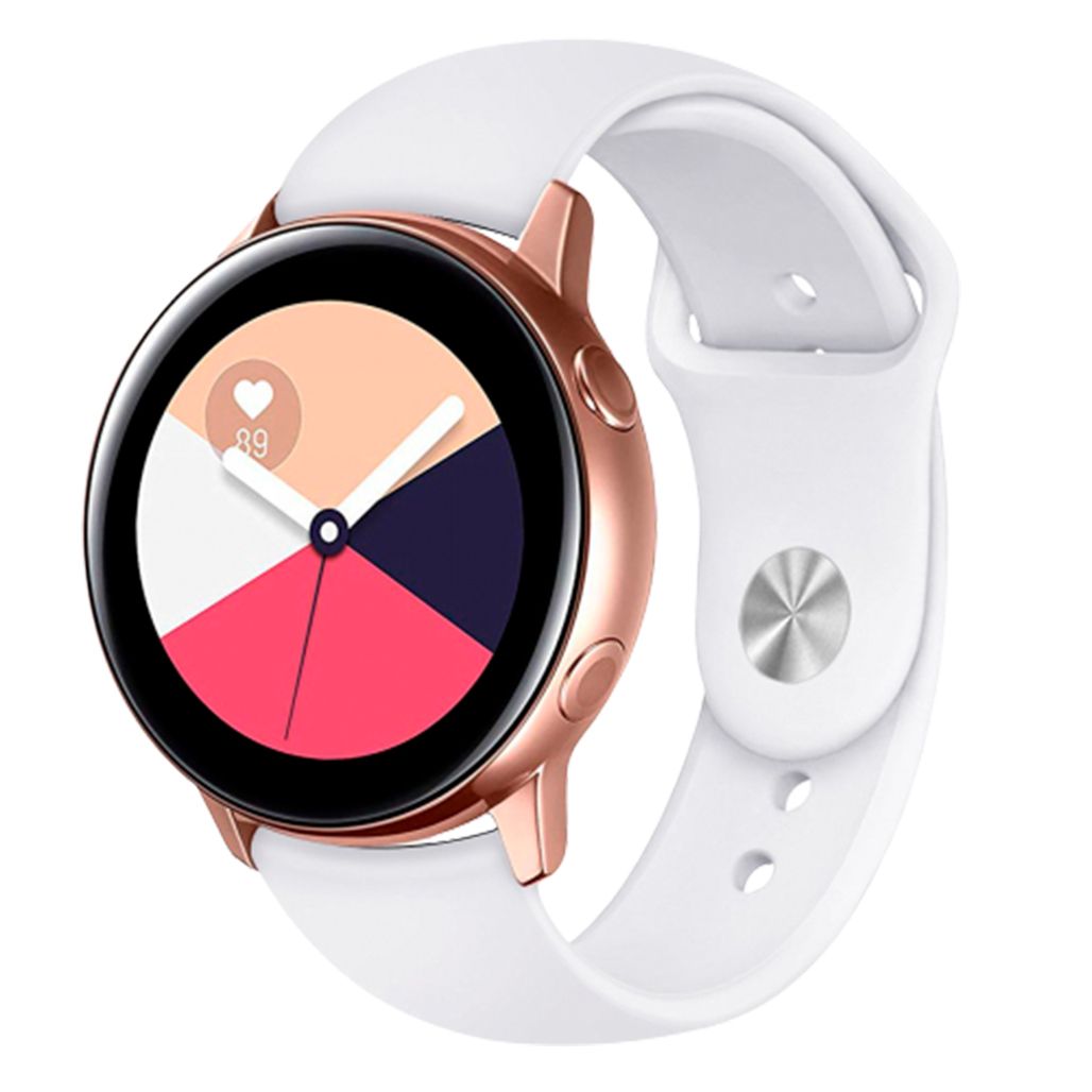 

Універсальний ремінець Silicone Band для Xiaomi Amazfit Bip 20mm White