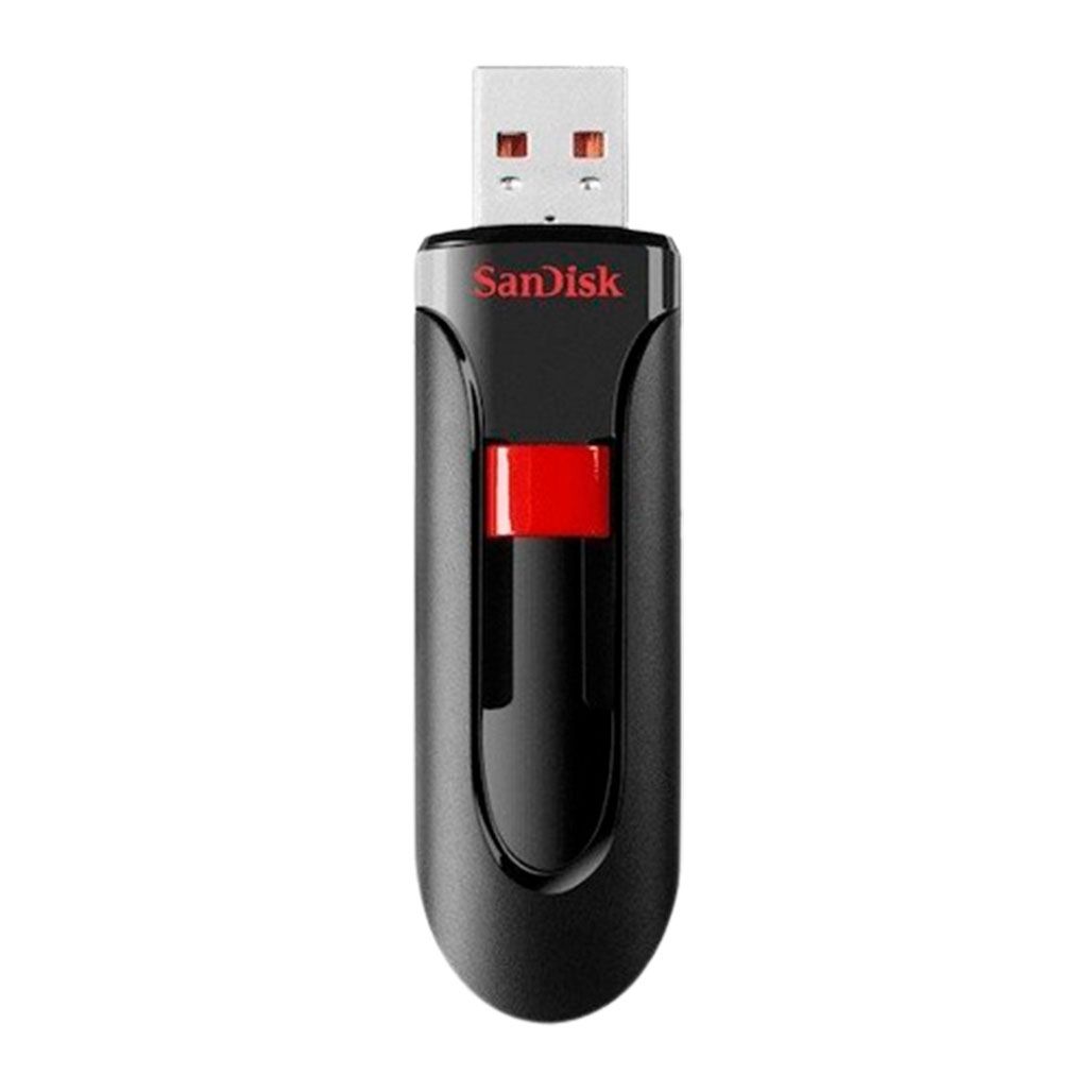 

USB флеш-накопитель SanDisk Cruzer Glide 32GB USB-A 3.0 Black/Red (SDCZ60-032G-B35)