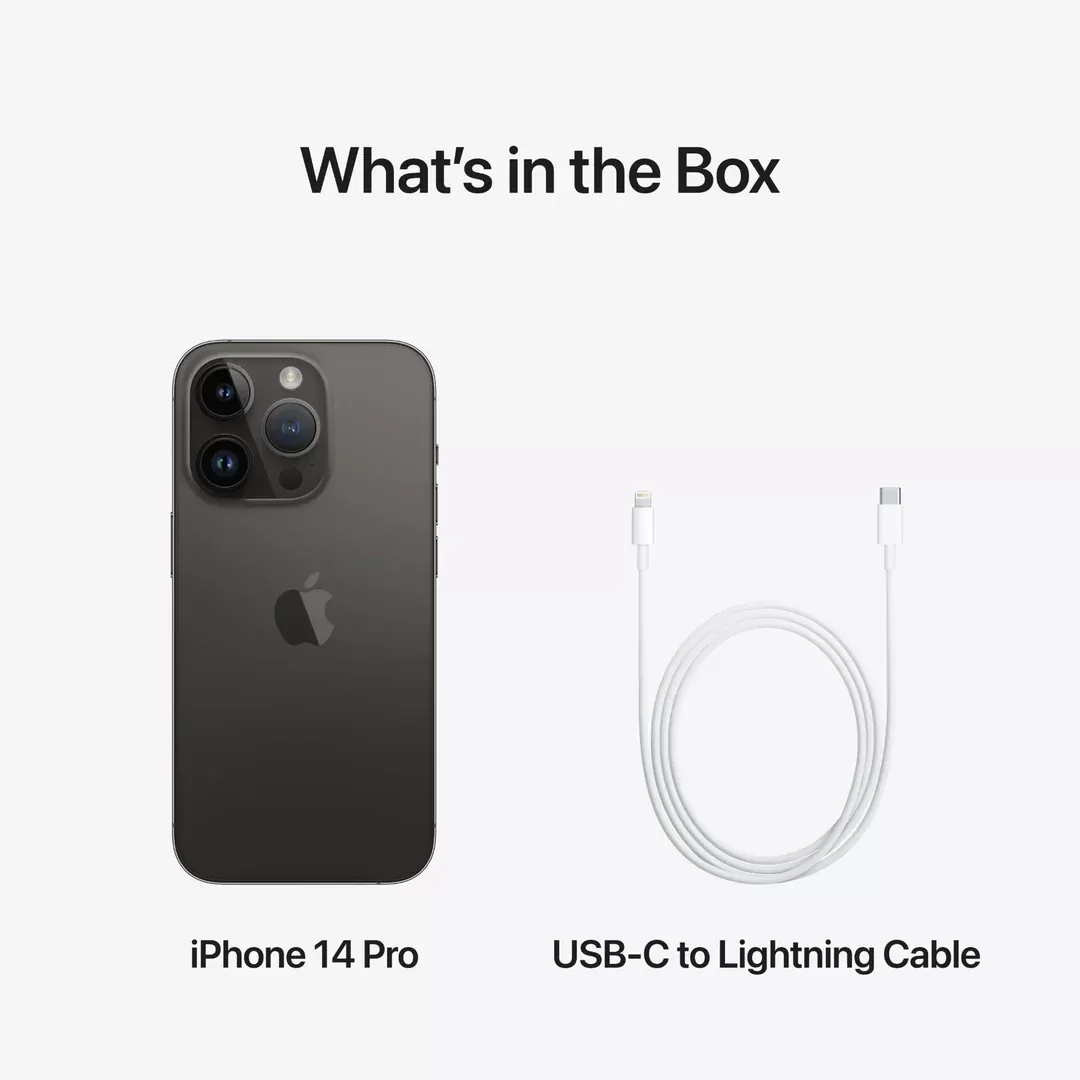 Смартфон Apple iPhone 14 Pro 1TB eSIM Space Black (MQ2E3) [73668] 