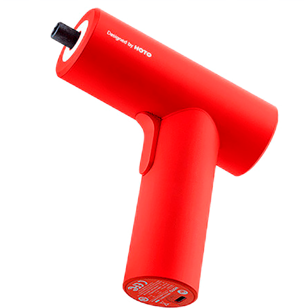 

Шуруповерт Xiaomi HOTO Electric Screwdriver Gun QWLSD008 Red + 10pcs Bits