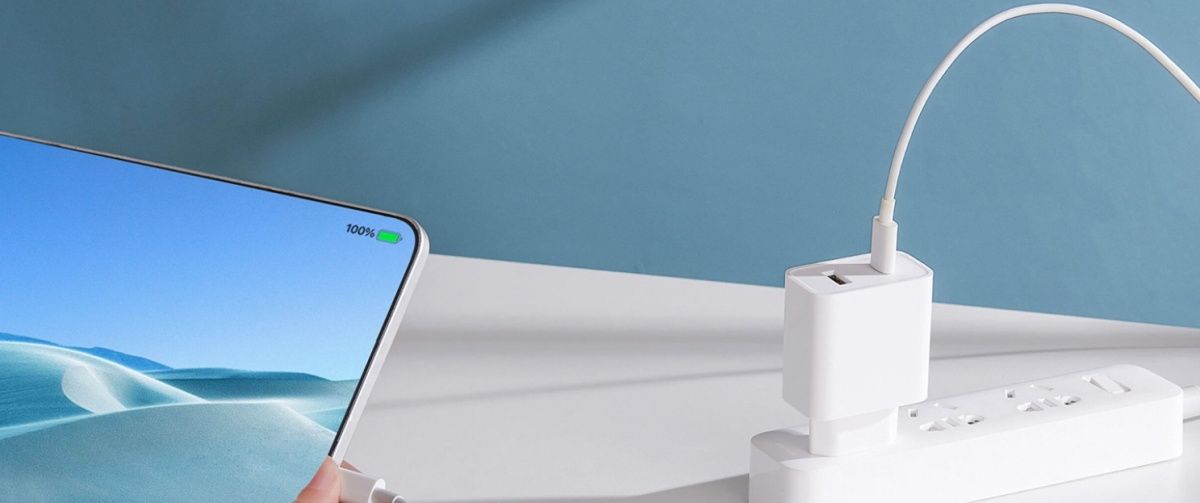 Мережевий зарядний пристрій Xiaomi Mi 33W / USB-A + USB-C (BHR4996GL) White 