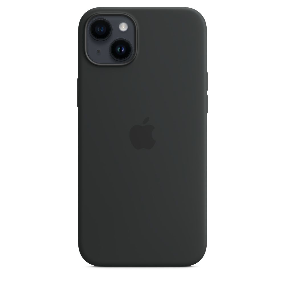 Чохол Silicone Case з MagSafe для Apple iPhone 14 Plus (Midnight) ААА 