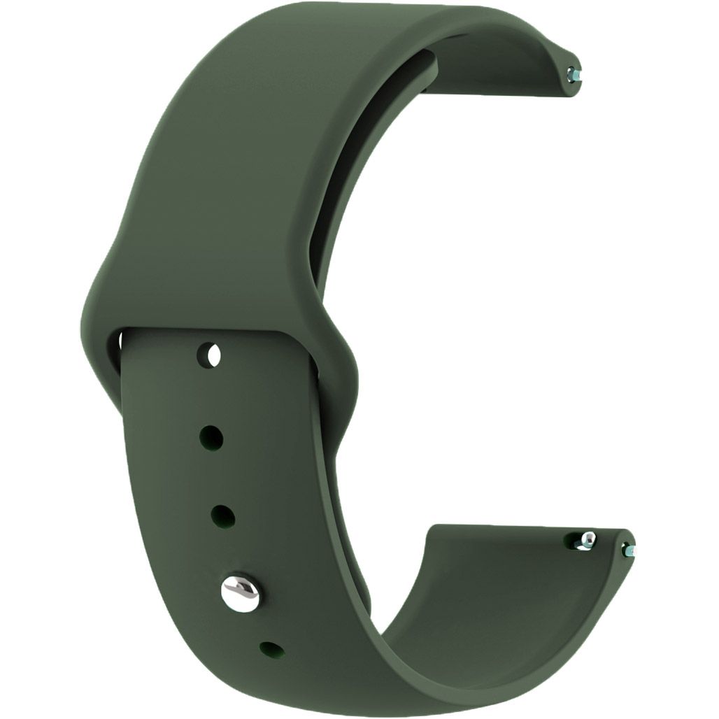

Универсальный ремешок Silicone Band для Samsung Watch 22mm Pine Green