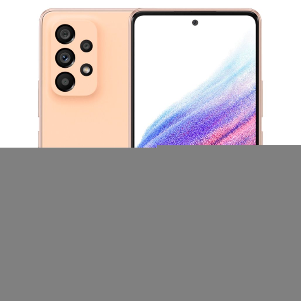 

Смартфон Samsung Galaxy A53 5G 8/256GB Peach (SM-A536BZOL)