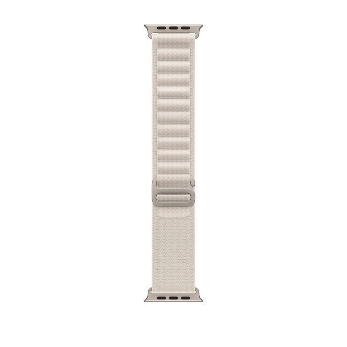 Смарт-годинник Apple Watch Ultra 49mm Titanium Case with Starlight Alpine Loop Small (MQEY3/MQFQ3) 