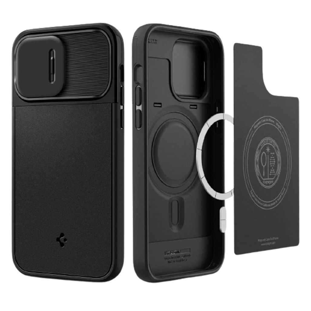 

Чохол Spigen Case Optik Armor MagFit для Apple iPhone 14 Pro Max (ACS04848)