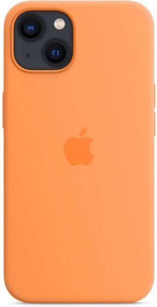 Чохол Silicone Case з MagSafe для Apple iPhone 13 (6.1) (Marigold) ААА
