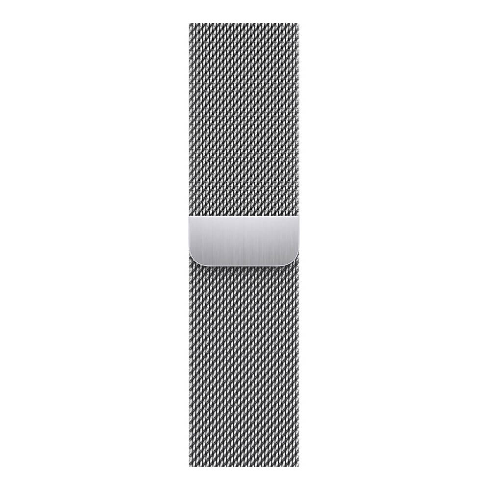 Смарт-часы Apple Watch Series 7 GPS + LTE 41mm Silver Stainless Steel with Silver Milanese Loop (MKHF3) [62617] 