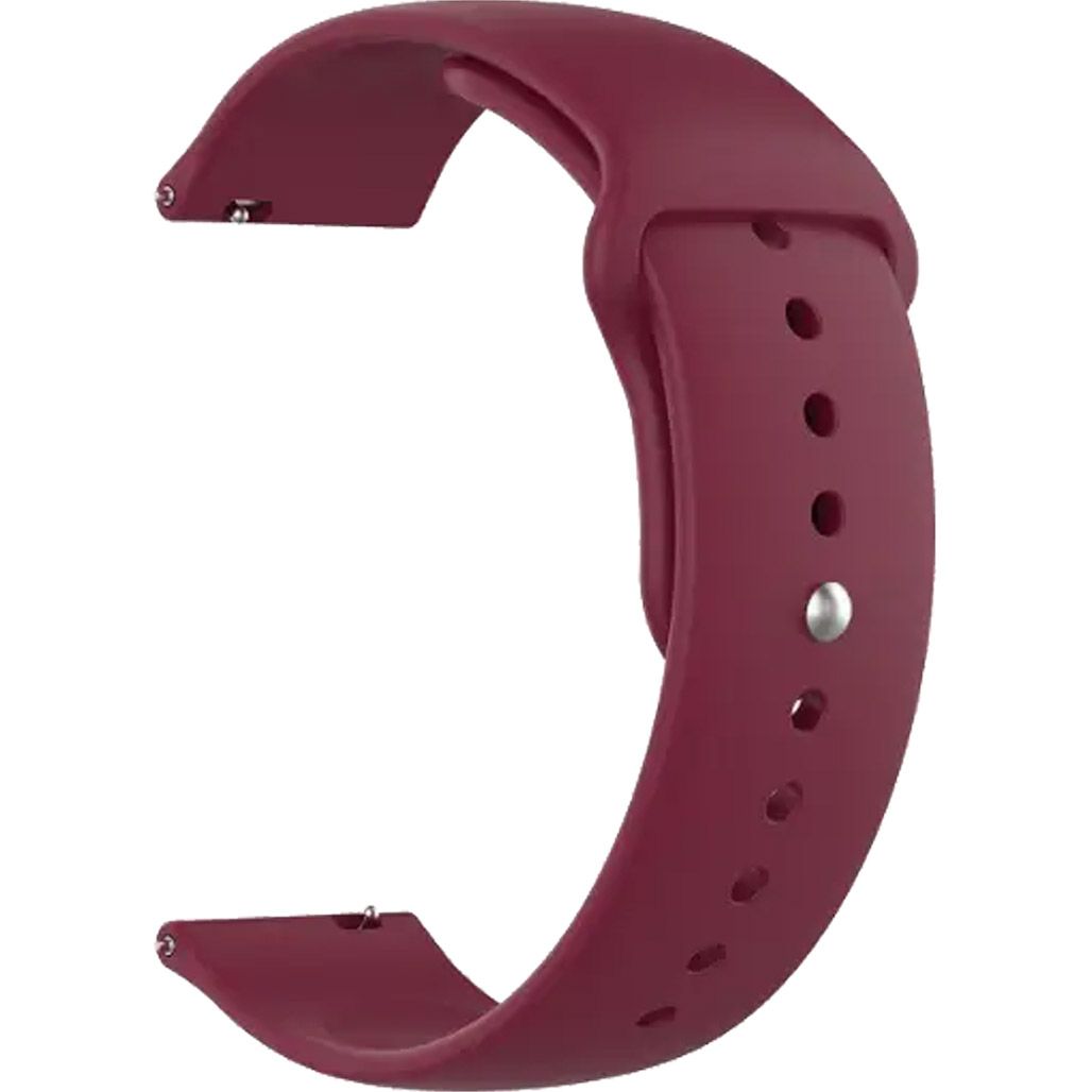 

Універсальний ремінець для Samsung Watch 22 mm Silicone Band (Raspberry)