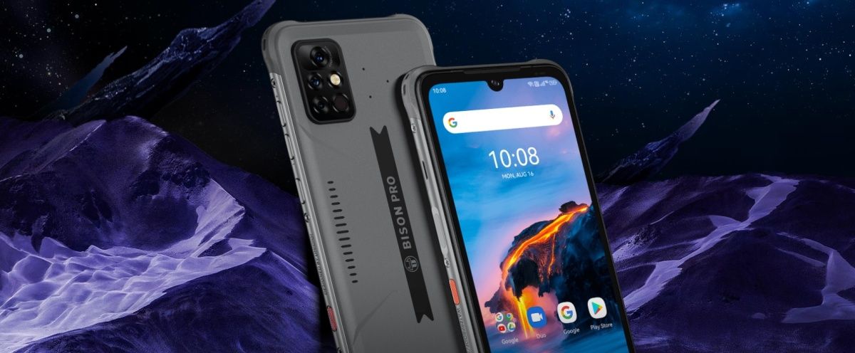 Смартфон Umidigi Bison Pro 4/128GB (Storm Grey)
