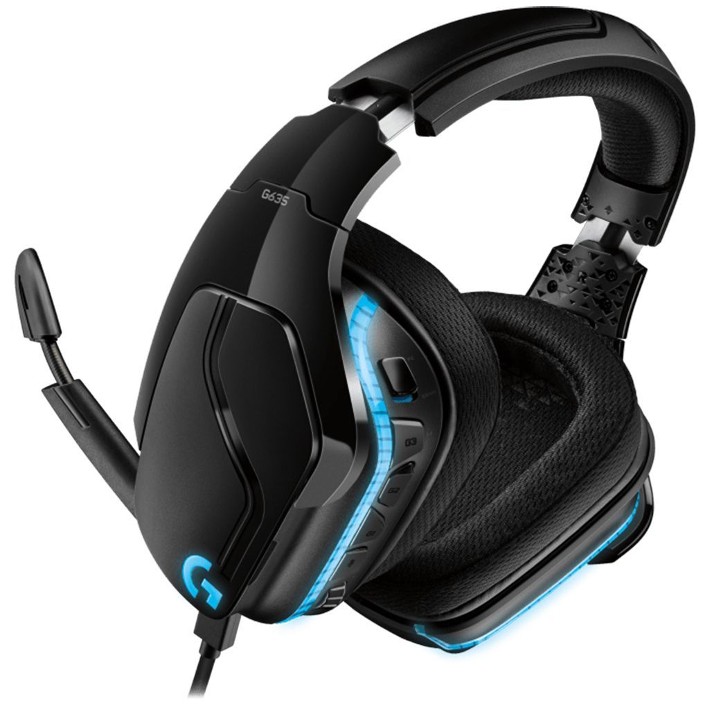 

Ігрові навушники Logitech G635 Wired Gaming Headset USB (981-000750) Black