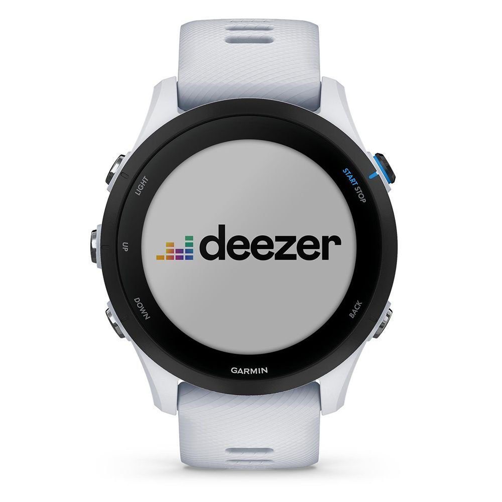 Смарт-годинник Garmin Forerunner 255 Music Whitestone (010-02641-31)