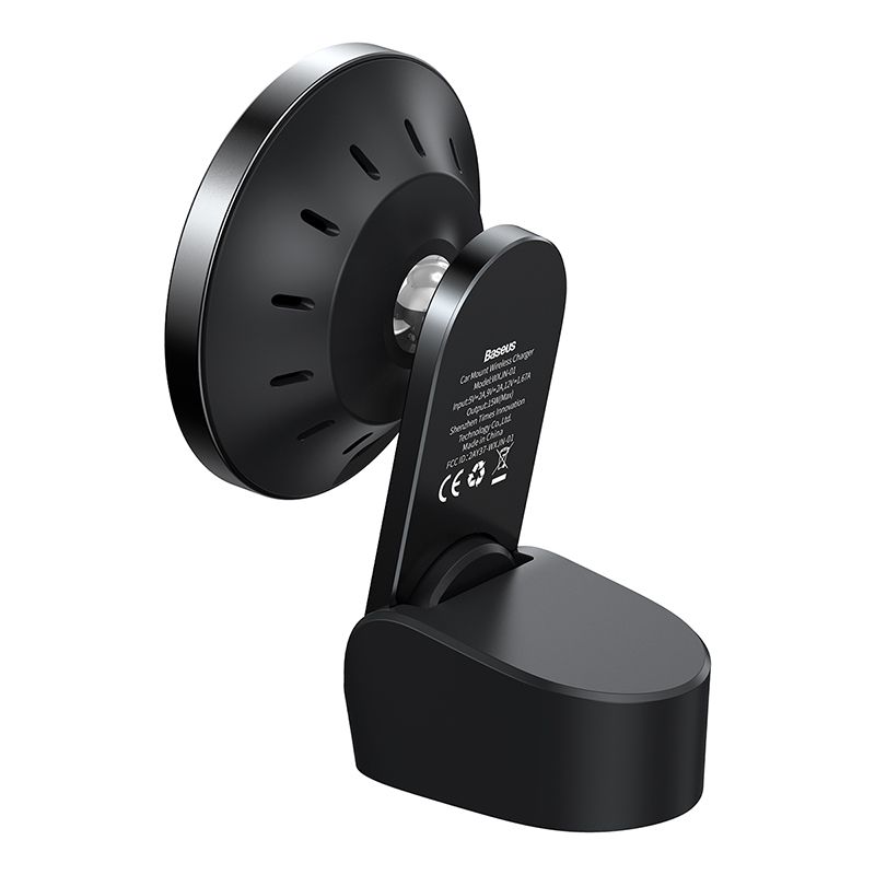 Автотримач із бездротовою зарядкою Baseus Big Energy Car Mount Wireless Charger (WXJN-01)