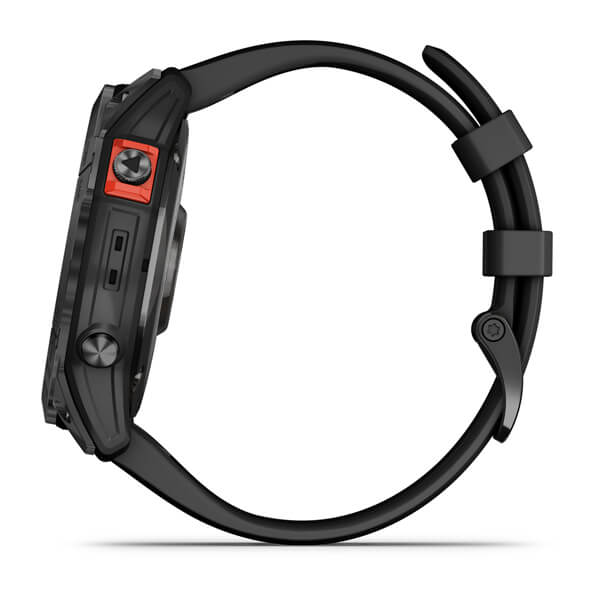 Смарт-годинник Garmin Fenix 7X Solar Slate Gray with Black Band (010-02541-00/01)