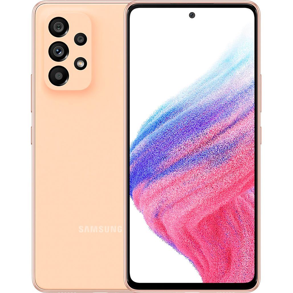 

Смартфон Samsung Galaxy A53 5G 8/256GB (SM-A536BZOL) Orange UA-UCRF