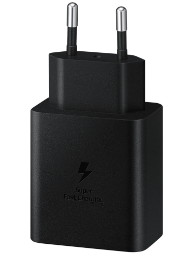 Зарядний пристрій Samsung 45W Power Adapter + Cable USB-C to USB-C Black (EP-T4510XBEGRU)