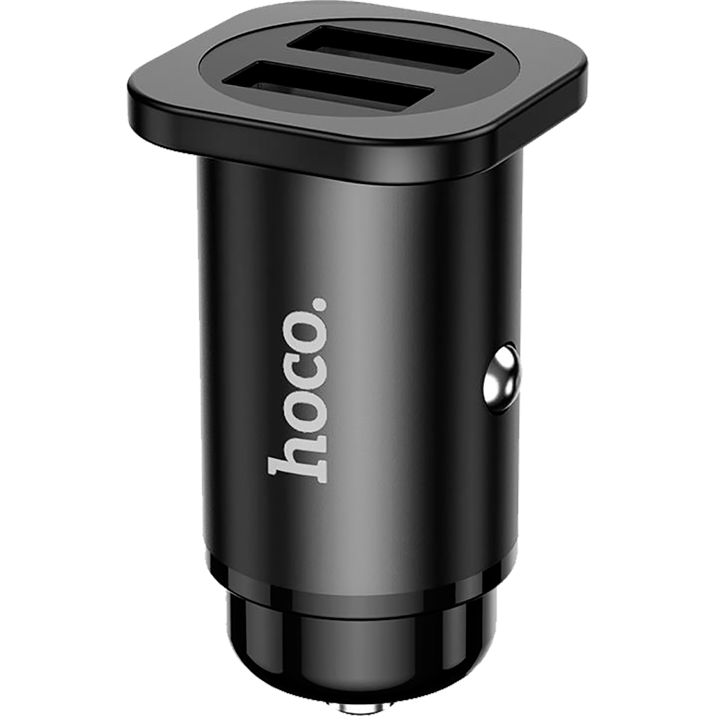 

Автомобильное зарядное устройство Hoco NZ4 Car Charger 2USB 24W (Black)