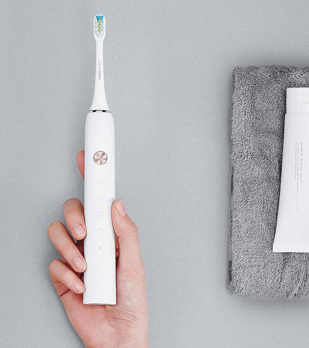 Умная зубная электрощетка Xiaomi Soocare X3 водонепроницаемость