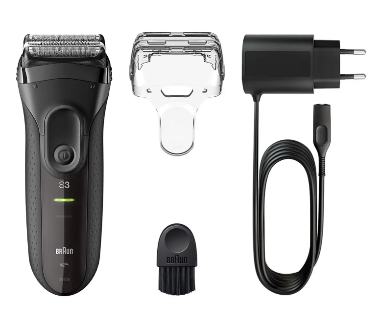 Электробритва Braun Series 3 3020s Black Поразительно быстрое и комфортное бритье