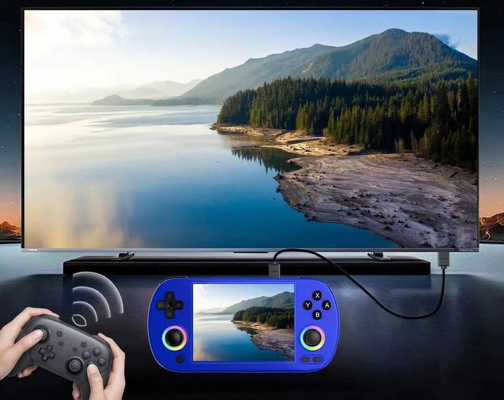 купить ретро консоль Anbernic RG40XX H 64GB недорого