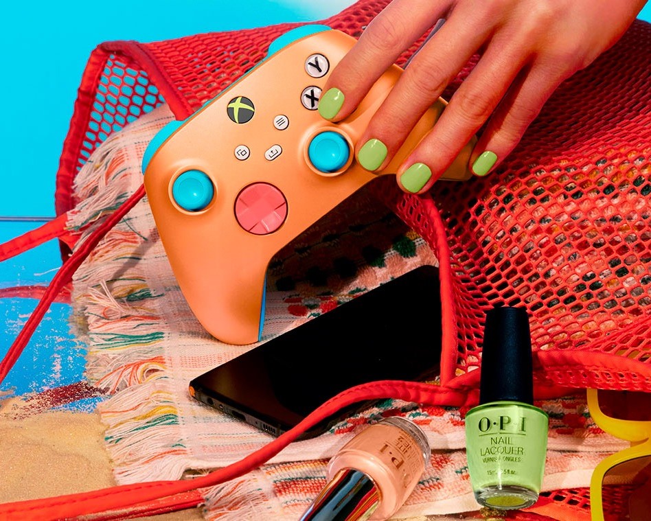 Геймпад Microsoft Xbox Series X/S Wireless Controller Sunkissed Vibes OPI Special Edition недорого