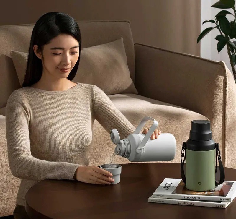 Термос MiJia Big Belly Thermos Cup 1L недорого