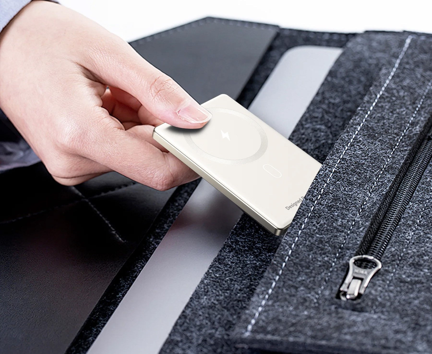 Внешний аккумулятор Choetech Magnetic Wireless B738 недорого