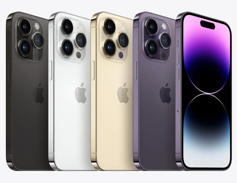 Палітра кольорів Apple iPhone 14 Pro