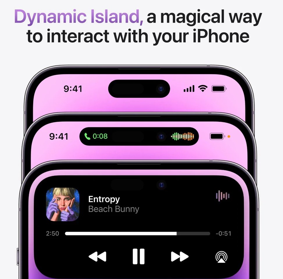 Як працює Dynamic Island на Apple iPhone 14 Pro