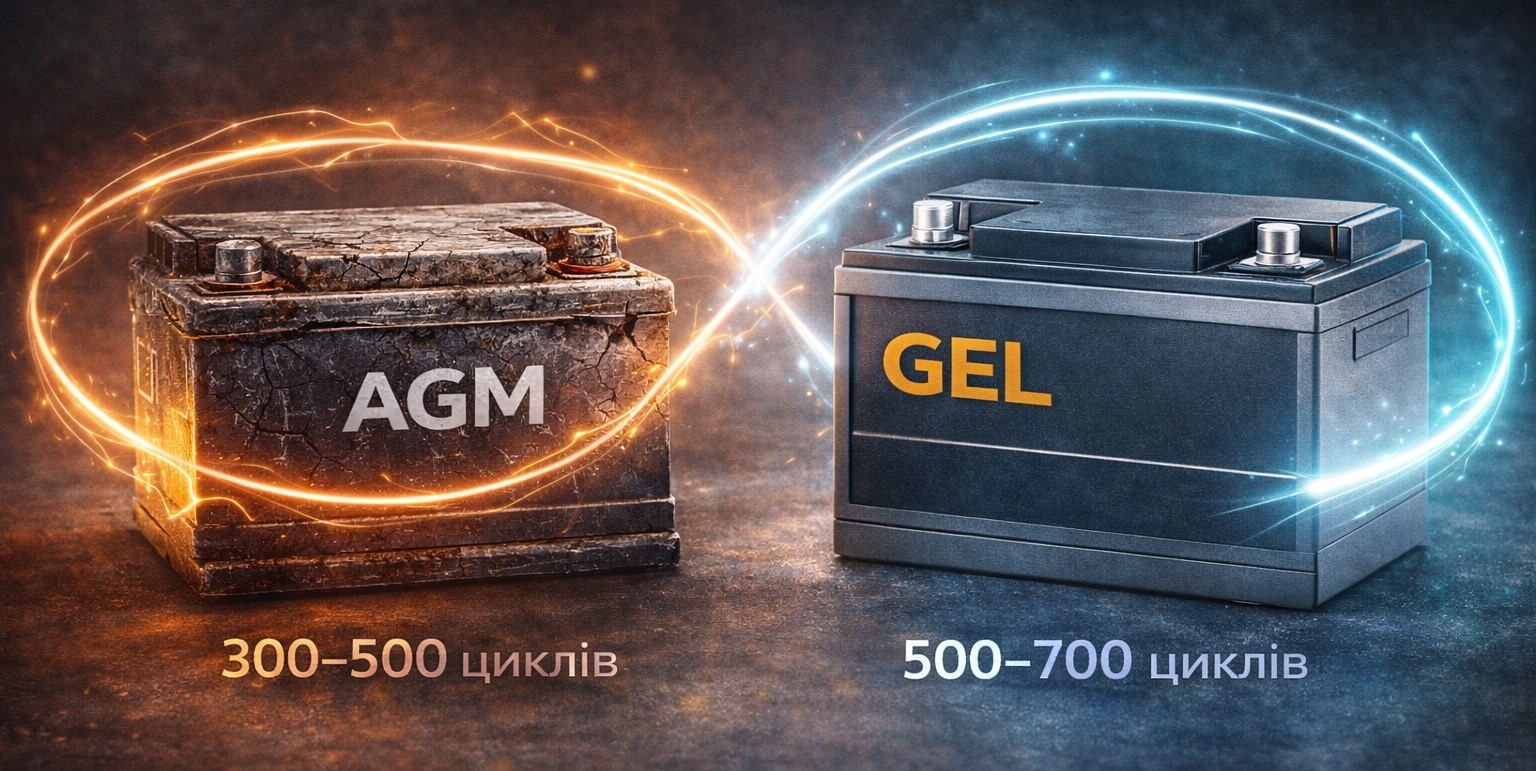 Переваги GEL: де вони реально кращі за AGM