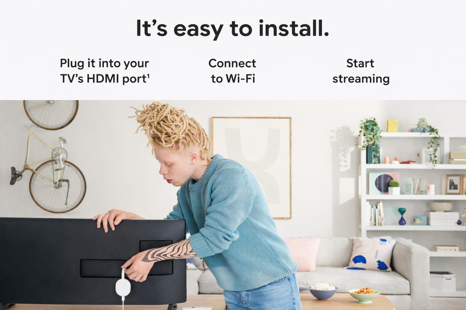 Как подключить Chromecast к телевизору