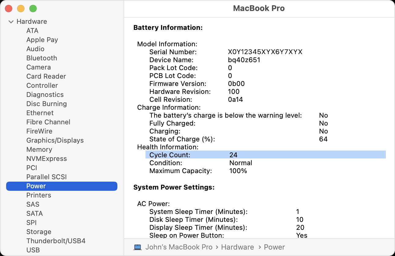 Перевірка акумулятора на macOS Як перевірити акумулятор на macOS