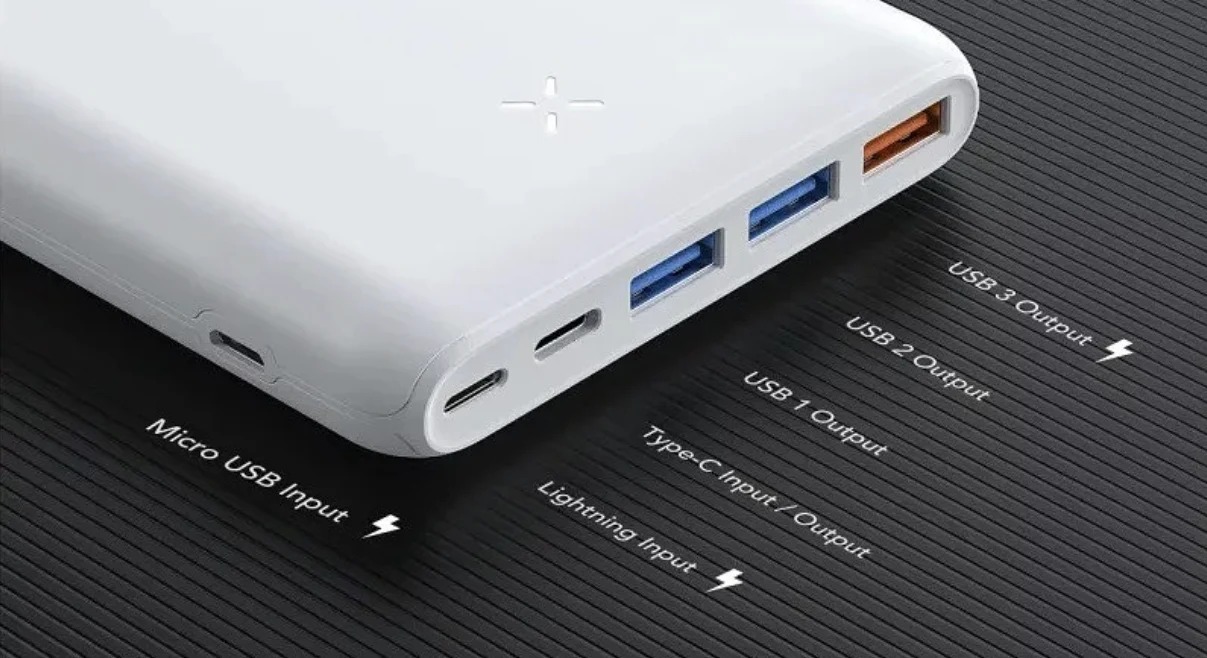 Какие бывают порты и разъемы power bank