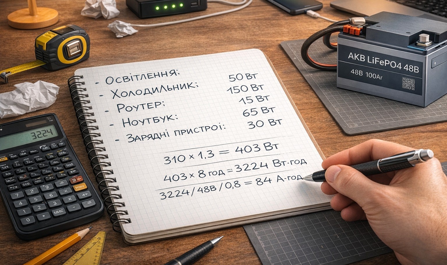Готовые примеры расчётов 